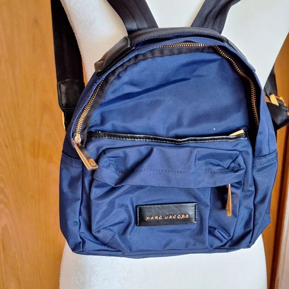 Marc Jacobs | Bags | Marc Jacobs Navy Mini Backpack Euc  display picture 1
